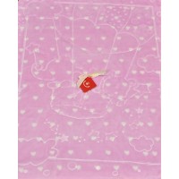 Paturica supermoale catifelata 80x110cm Pink