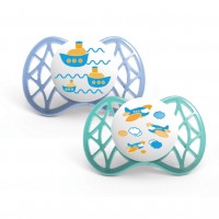 AIR 55suzeta ortodontica 0 luni+ - blue/green - 7060