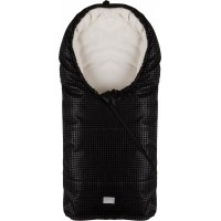 sac de iarna 80 cm - Pied de Poule Leather Black / Beige - 9235