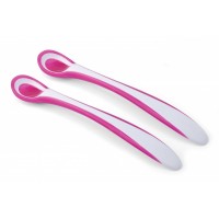 Set 2 lingurite termosensibile - pink 8485