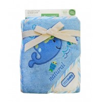 prosop de baie frotir blue Balena OKR-ECO