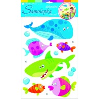 Sticker de perete pestisori 50x30cm