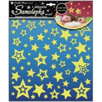 Sticker de perete Stelute luminoase 38x31cm
