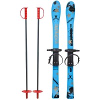 Skiuri copii 90 cm - Albastru