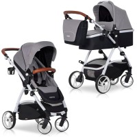 Carucior nou-nascuti Optimo 2 in 1 - Grey Fox