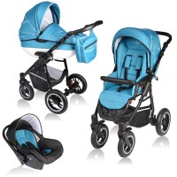 Carucior Crooner 3 in 1 - Vessanti - Turquoise